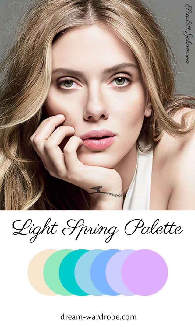 Light Spring Color Palette and Guide – Dream